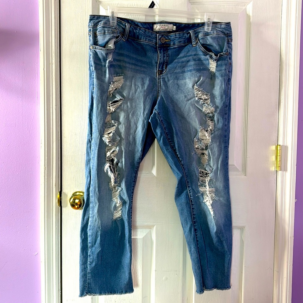 Torrid Distressed Jeans